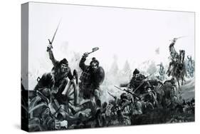 The Battle of Culloden-Graham Coton-Stretched Canvas