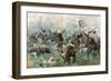 The Battle of Desmayo - 'The Cuban Balaklava'-William Allen Rogers-Framed Giclee Print