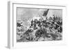 The Battle of Dettingen, 16 June 1743-null-Framed Giclee Print