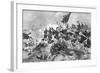 The Battle of Dettingen, 16 June 1743-null-Framed Giclee Print