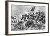 The Battle of Dettingen, 16 June 1743-null-Framed Giclee Print