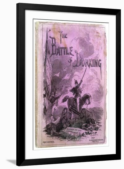 The Battle of Dorking-null-Framed Art Print