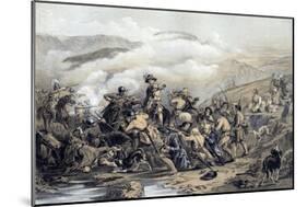 The Battle of Drumclog, 1679-George Harvey-Mounted Giclee Print