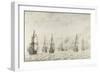 The Battle of Dunkirk, 1659-Willem van de Bettes the Younger-Framed Giclee Print