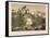 The Battle of Dybboel in the Second Schleswig War, on 18 April 1864, Published by Verlag A.…-German School-Framed Stretched Canvas