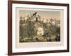 The Battle of Dybboel in the Second Schleswig War, on 18 April 1864, Published by Verlag A.…-German School-Framed Giclee Print