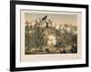 The Battle of Dybboel in the Second Schleswig War, on 18 April 1864, Published by Verlag A.…-German School-Framed Giclee Print