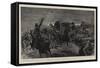 The Battle of Elands Laagte, the Final Charge of the 5th Lancers-John Charlton-Framed Stretched Canvas