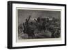 The Battle of Elands Laagte, the Final Charge of the 5th Lancers-John Charlton-Framed Giclee Print