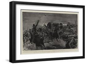 The Battle of Elands Laagte, the Final Charge of the 5th Lancers-John Charlton-Framed Giclee Print