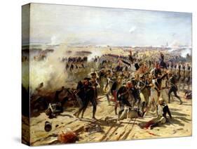 The Battle of Essling, May 1809-Fernand Cormon-Stretched Canvas