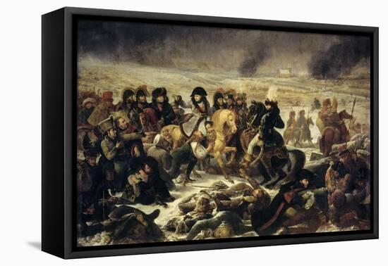 The Battle of Eylau-Antoine-Jean Gros-Framed Stretched Canvas