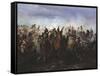 The Battle of Fer-Champenois on March 13, 1814, 1891-Gottfried Willewalde-Framed Stretched Canvas