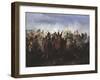 The Battle of Fer-Champenois on March 13, 1814, 1891-Gottfried Willewalde-Framed Giclee Print