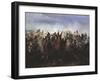 The Battle of Fer-Champenois on March 13, 1814, 1891-Gottfried Willewalde-Framed Giclee Print