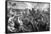 The Battle of Ferozeshah, India, 1845-null-Framed Stretched Canvas