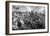 The Battle of Ferozeshah, India, 1845-null-Framed Giclee Print