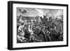 The Battle of Ferozeshah, India, 1845-null-Framed Giclee Print