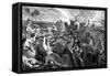 The Battle of Ferozeshah, India, 1845-null-Framed Stretched Canvas