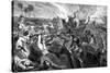 The Battle of Ferozeshah, India, 1845-null-Stretched Canvas