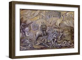 The Battle of Flodden Field, 1882-Edward Burne-Jones-Framed Giclee Print