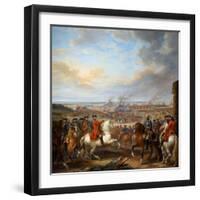 The Battle of Fontenoy, 11 May 1745-Pierre Lenfant-Framed Giclee Print