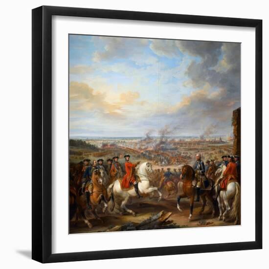 The Battle of Fontenoy, 11 May 1745-Pierre Lenfant-Framed Giclee Print