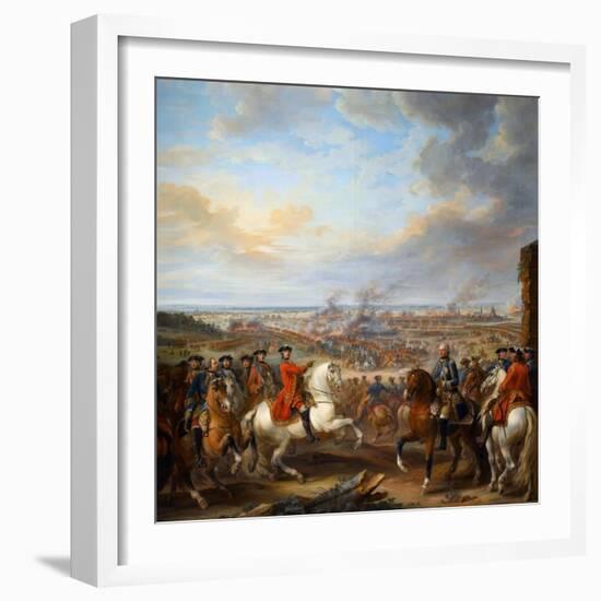 The Battle of Fontenoy, 11 May 1745-Pierre Lenfant-Framed Giclee Print