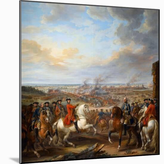 The Battle of Fontenoy, 11 May 1745-Pierre Lenfant-Mounted Giclee Print