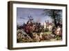 The Battle of Fontenoy, 11th May 1745, 1828-Horace Vernet-Framed Giclee Print