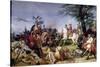 The Battle of Fontenoy, 11th May 1745, 1828-Horace Vernet-Stretched Canvas