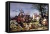 The Battle of Fontenoy, 11th May 1745, 1828-Horace Vernet-Framed Stretched Canvas