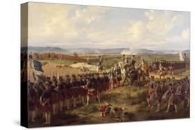 The Battle of Fontenoy, c.1745-Felix Philippoteaux-Stretched Canvas