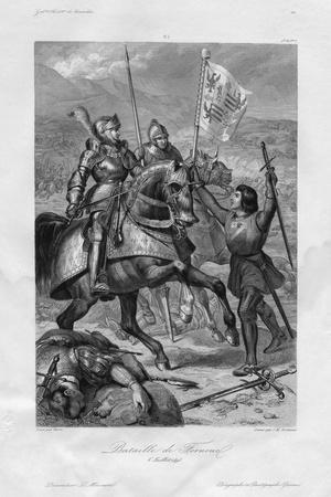 'The Battle of Fornovo' Giclee Print - Jean-Mathias Fontaine ...