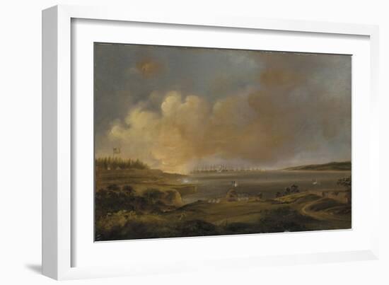 The Battle of Fort Mchenry-Alfred Jacob Miller-Framed Giclee Print