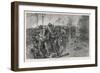 The Battle of Fredericksburg: Cobb's and Kershaw's Men Behind the Stone Wall-A.c. Redwood-Framed Art Print