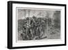 The Battle of Fredericksburg: Cobb's and Kershaw's Men Behind the Stone Wall-A.c. Redwood-Framed Art Print