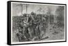 The Battle of Fredericksburg: Cobb's and Kershaw's Men Behind the Stone Wall-A.c. Redwood-Framed Stretched Canvas