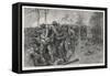 The Battle of Fredericksburg: Cobb's and Kershaw's Men Behind the Stone Wall-A.c. Redwood-Framed Stretched Canvas
