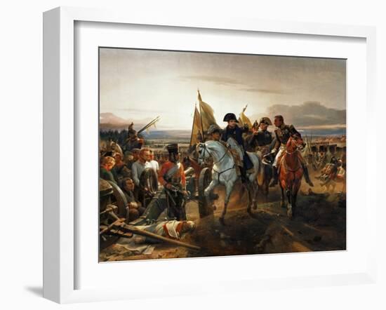 The Battle of Friedland on 14 June 1807-Horace Vernet-Framed Giclee Print