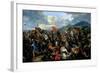 The Battle of Gaugamela in 331 BC-Jacques Courtois-Framed Giclee Print