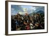 The Battle of Gaugamela in 331 BC-Jacques Courtois-Framed Giclee Print