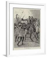 The Battle of Gemaizeh-John Charlton-Framed Giclee Print