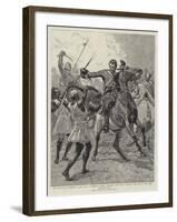 The Battle of Gemaizeh-John Charlton-Framed Giclee Print