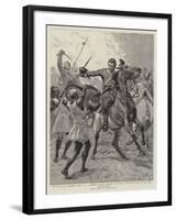 The Battle of Gemaizeh-John Charlton-Framed Giclee Print