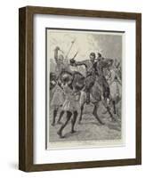 The Battle of Gemaizeh-John Charlton-Framed Giclee Print