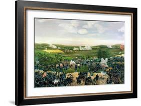 The Battle of Gettysburg, 1863-Sebastian Mayer-Framed Giclee Print