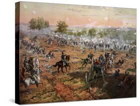 The Battle of Gettysburg, July 1St-3rd 1863-Henry Alexander Ogden-Stretched Canvas