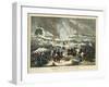 The Battle of Gettysburg-null-Framed Giclee Print