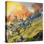 The Battle of Gettysburg-Severino Baraldi-Stretched Canvas